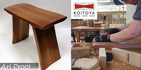 Ari Stool Making - Koitoya Woodworking Class 2022