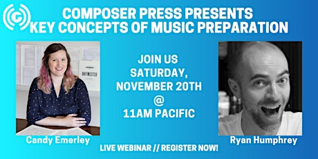 Composer Press Presents Key Concepts of Music Preparation