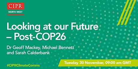 Looking at our Future - Post COP26 primary image