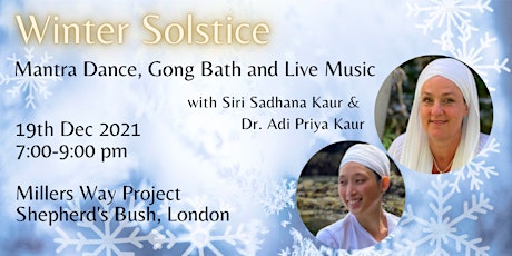 Winter Solstice Mantra Dance, Gong bath and Live Music