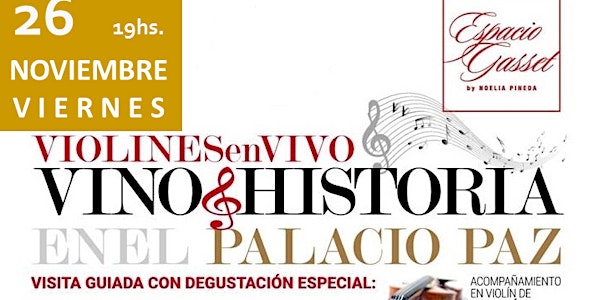 Vino + Historia en el Palacio Paz. Una experiencia sensorial de Alta Gama