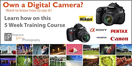 Imagem principal do evento Photography Digital SLR Camera 5 Week Training Course