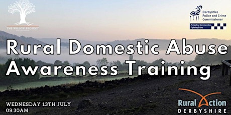 Derbyshire Only Rural Domestic Abuse Awareness Training tickets