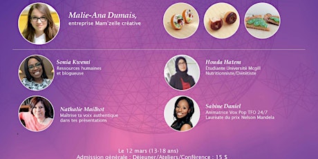 3e édition conférence Women Leadership- 2 Conference (10 a.m-1 p.m) and (4 p.m)in one day for 2 generations primary image