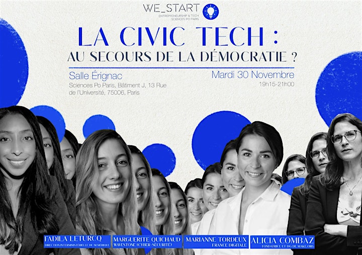 
		Image pour We_Talk#1 - La civic tech : au secours de la démocratie ? 
