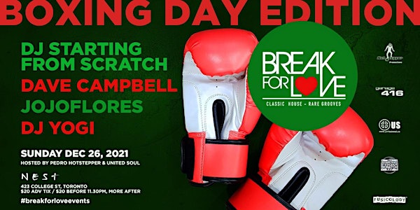 Break For LOVE Boxing Day Edition