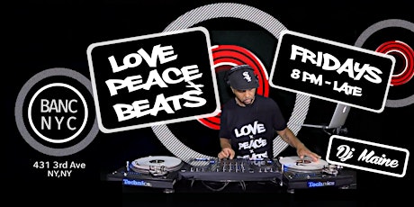The Love Peace & Beats Party primary image
