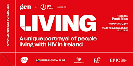 GCN & HIV Ireland launch LIVING exhibition for World AIDS Day 2021 primary image