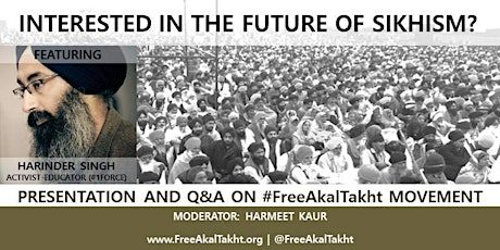Free Akal Takht DMV Townhall primary image
