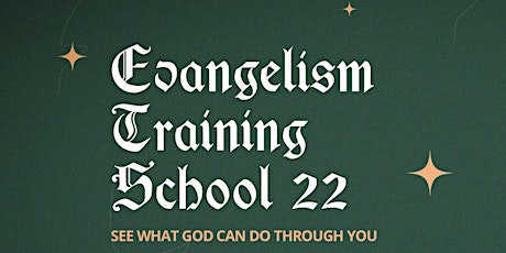 EVANGELISM INTENSIVE TRAINING COURSE - DANIEL CHAND // ETS tickets