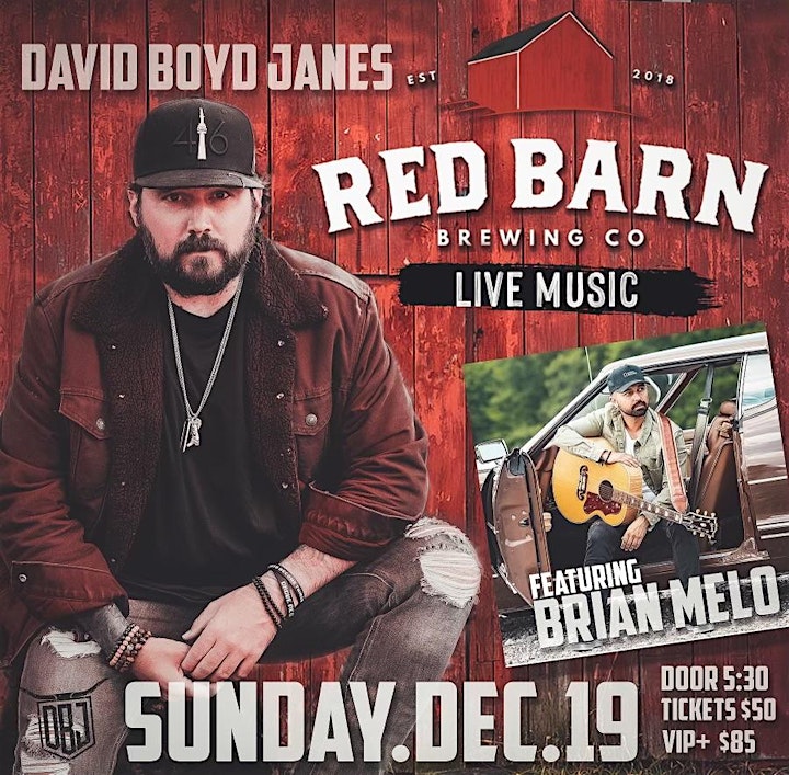 
		The Red Barn Stage Presents: David Boyd Janes featuring Brian Melo image
