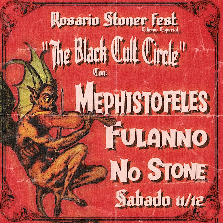 Imagen de Rosario Stoner Fest  - Black Cult Circle
