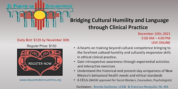 Bridging Cultural Humility and Language in Clinical Practice-December 10th