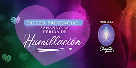 Imagen principal de TALLER HERIDA DE HUMILLACIÓN | SEGUNDA SESIÓN 1