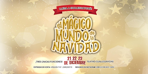 "EL MAGICO MUNDO DE LA NAVIDAD" - FUNCIÓN 23/12/2021
