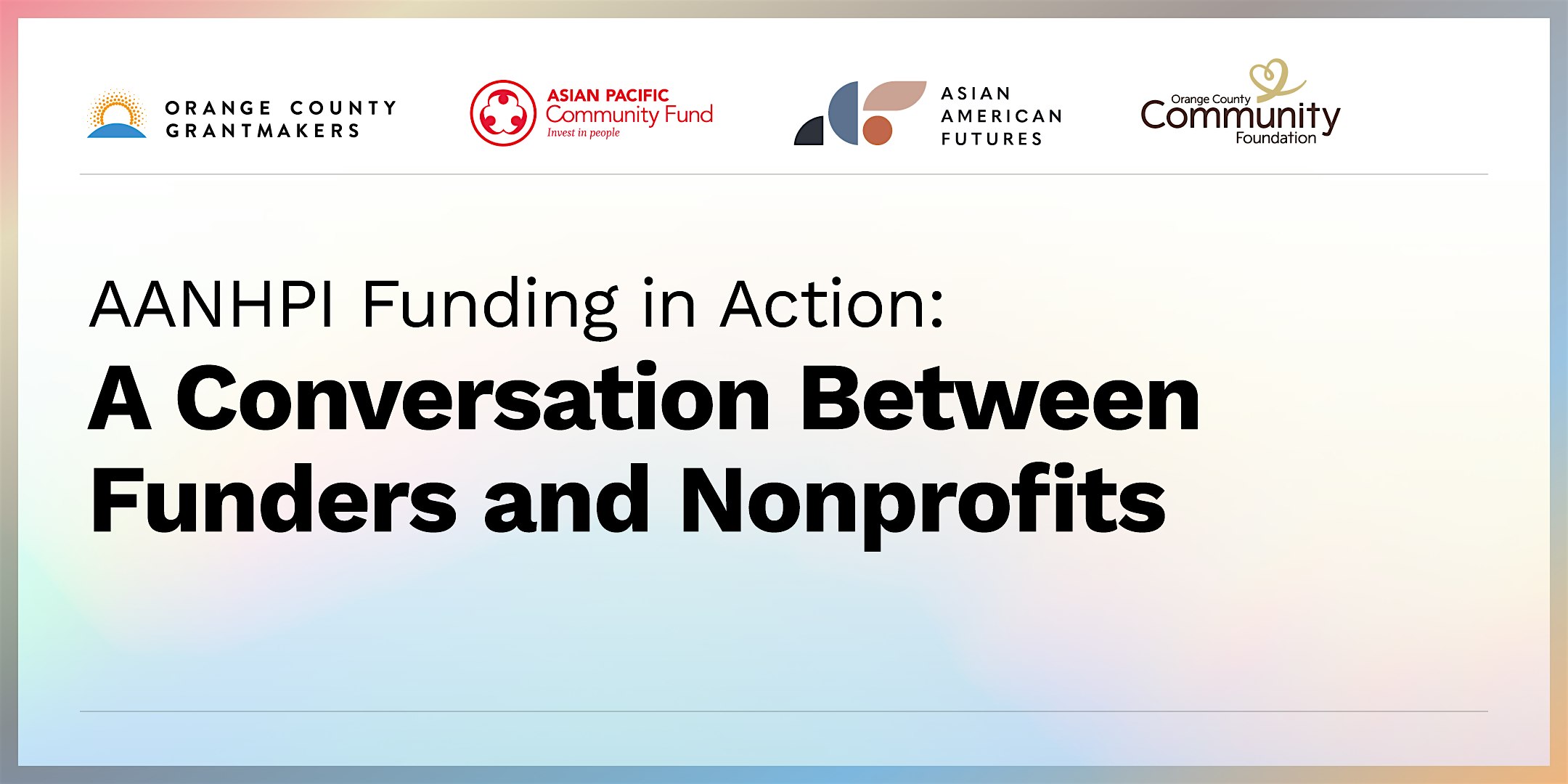 AANHPI Funding in Action: A Conversation Between Funders and Nonprofits