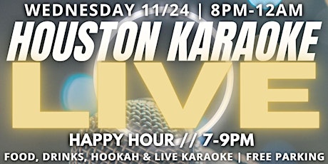 HOUSTON KARAOKE LIVE! primary image