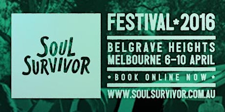 Soul Survivor Melbourne: 2016 Festival primary image