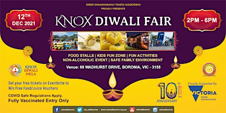 Knox Diwali Fair 2021 primary image