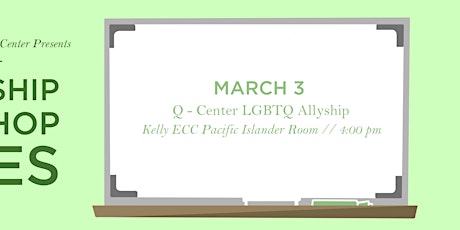 Leadership Workshop Series: LGBTQ+ Allyship primary image