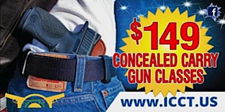 Wednesday thru Friday -16 Hour  Concealed Carry 5:30 P.M. to 10:00 P.M.