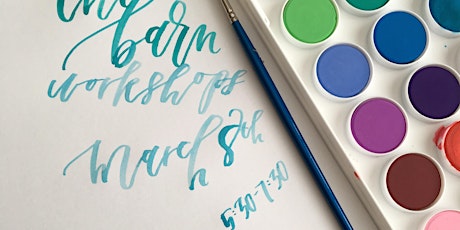Watercolor Calligraphy with Kindred Supply Co. primary image