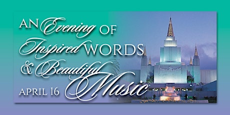 An Evening of Inspired Words and Beautiful Music primary image