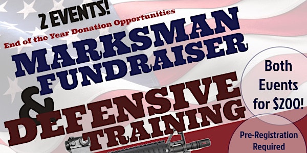 Defensive Training and Laser Target Practice Fundraiser Event