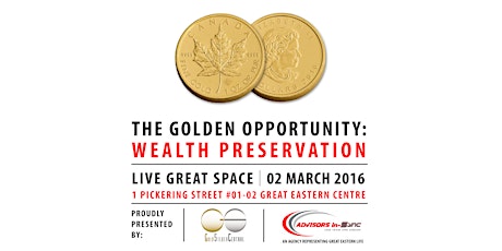 The Golden Opportunity: Wealth Preservation primary image
