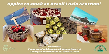Opplev en smak av Brasil i Oslo Sentrum! primary image