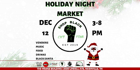 Holiday Night Market by Shop Black City Tour primary image