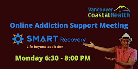 SMART Recovery Monday Online Meeting tickets