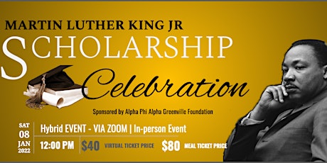 Image principale de 2022 Martin Luther King, Jr. Scholarship Celebration