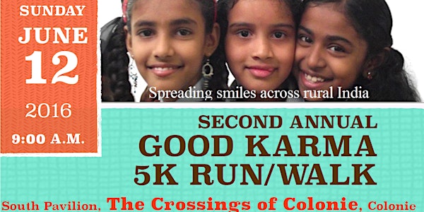 Second annual Good Karma 5K Run/Walk for AIM for Seva