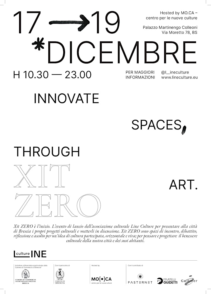 
		Immagine Xit ZERO - Innovate spaces through Art
