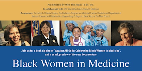 "Changing the Face of Medicine: Black Women in Medicine" at The New School primary image
