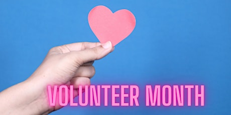 February - Volunteer Month tickets