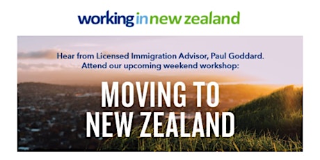 Moving to New Zealand - Manchester Workshop 2022. tickets