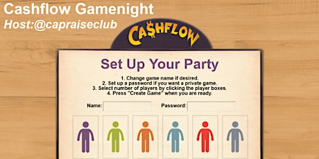 Cashflow Game Night!