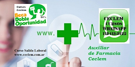 Imagen principal de Curso Auxiliar de Farmacia Profesional  Oficial Homologado Beca 50%