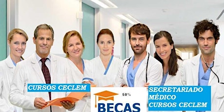 Imagen principal de Curso Secretariado Médico Hospitalario Sanitario + Office Oficial Beca