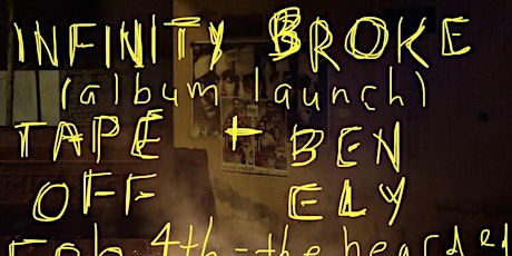 Infinity Broke Album Launch tickets