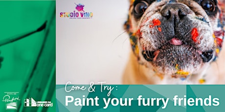 Come & Try: Paint your Furry Friends with Studio Vino tickets