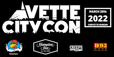 Vette City Con 5 tickets