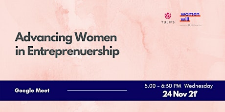 Advancing Women in Entrepreneurship primary image