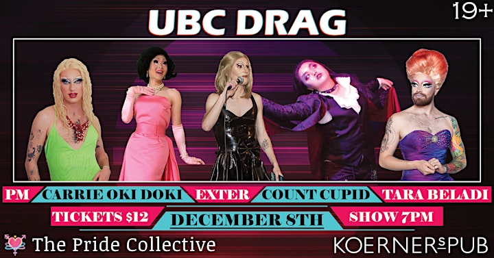 
		UBC Drag at Koerner’s Pub image

