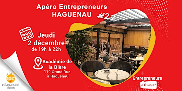 Apéro Entrepreneurs Haguenau  #22 - RDV à l'ACADEMIE DE LA BIERE