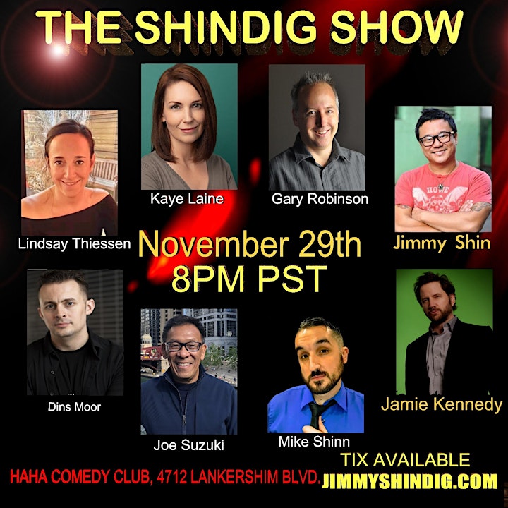 
		Thanksgiving Edition Shindig Show with Jamie Kenne image
