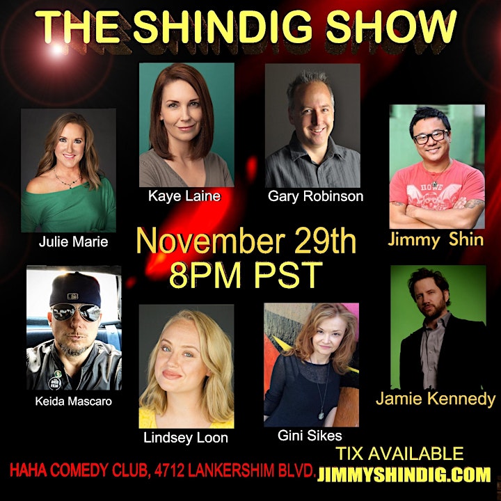 
		Thanksgiving Edition Shindig Show with Jamie Kenne image
