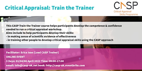 CASP Train the Trainer Course  primärbild